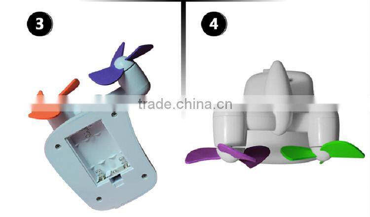 Promotional Items Double Blade Motors Revolutionary USB Small Electric Fan Motor