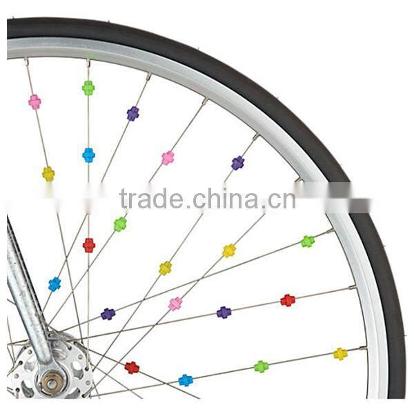 Super quality colorful bicycle spoke bead