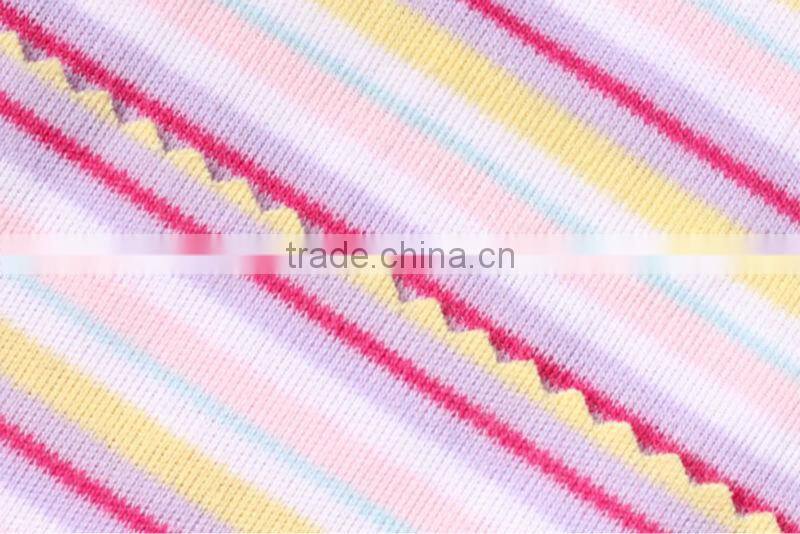 40st yarn dyed stripe interlock