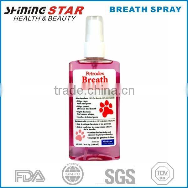 oral care mouth spray bottle