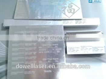 dowell 2016 new10w/20w mini fiber laser marking machine for metal materials marking ,with one warranty