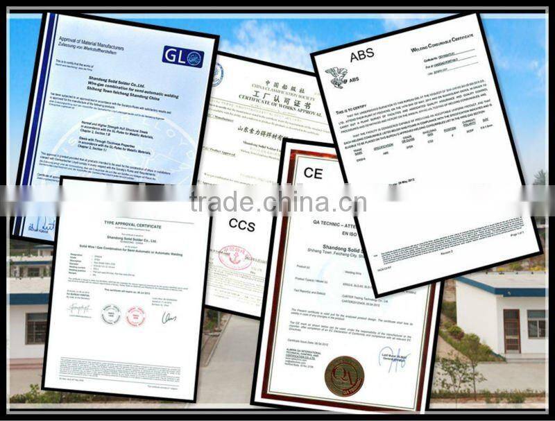 Factory Manufacturer(ISO CIQ AWS approved)! CO2 welding wire & mig welding wire ER70S 6 sg2(free sample)