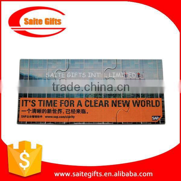 Customized printed educational Paper Magnetic Puzzle