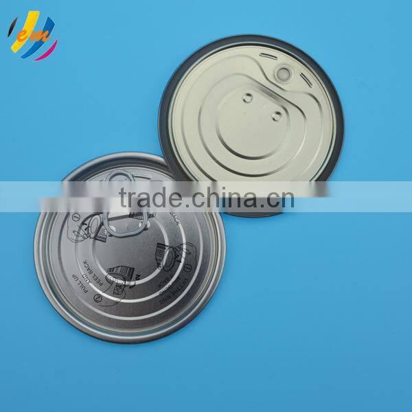 round full opening tin easy open end tab