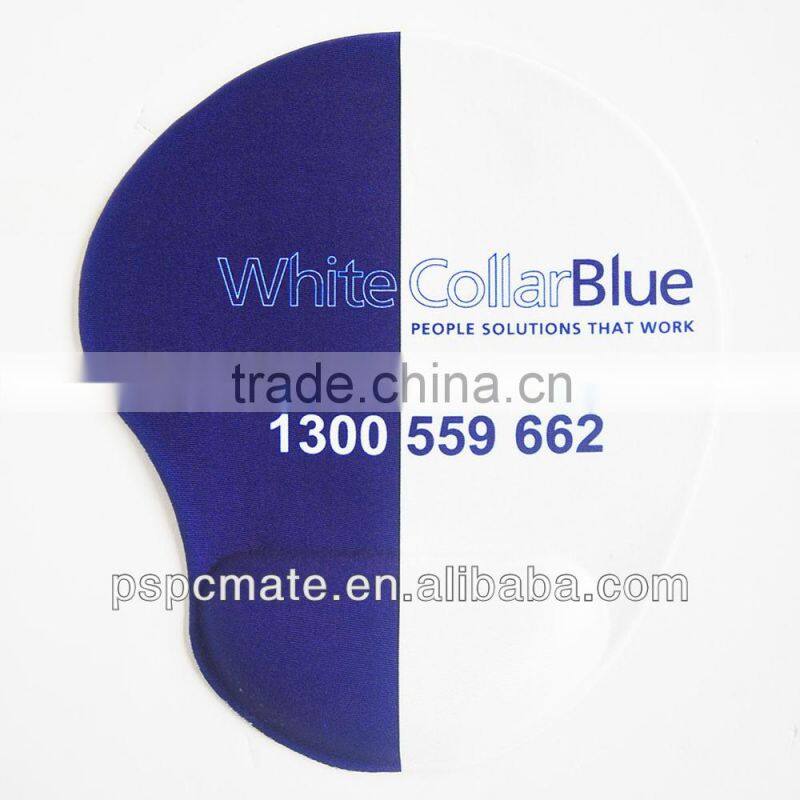 Wrist Comfort Mice Pad Mat MousePad For Optical / Trackball Mouse Black/Blue