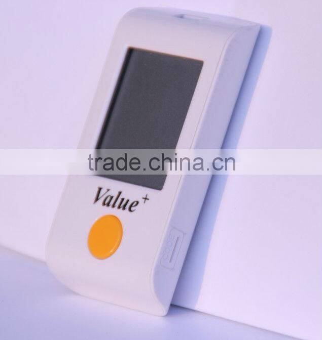 no code USB cable new blood glucose meter Value+ intelligent alerts blood glucose test meter
