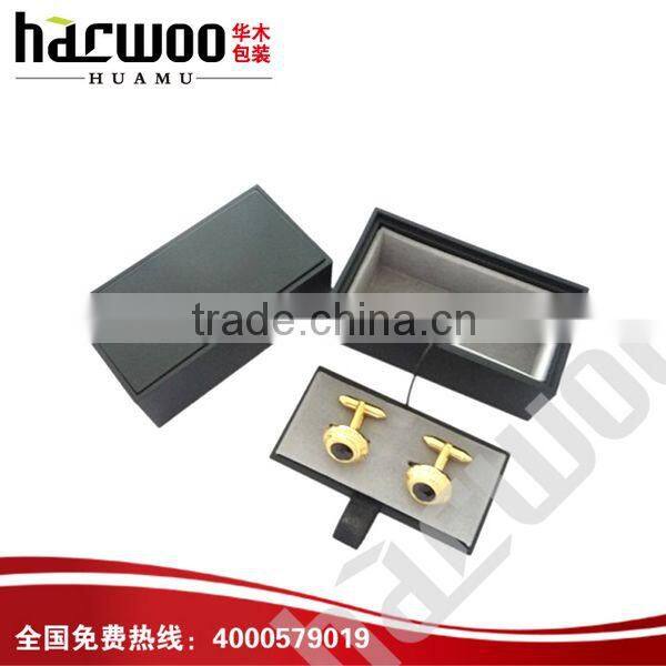 Luxury cufflink wooden box from China
