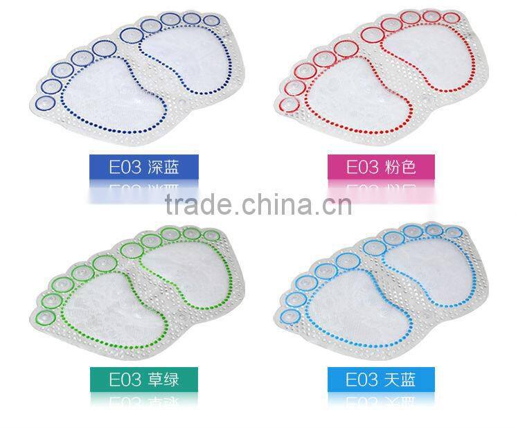 PVC non slip base bathroom Mat E01