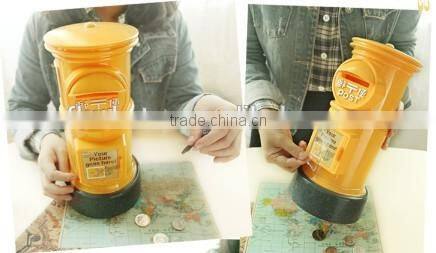 Hot-selling post box shaped saving box