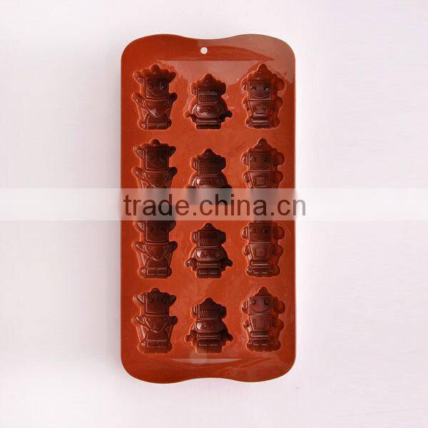 Silicon Cake Forms Robort Shape