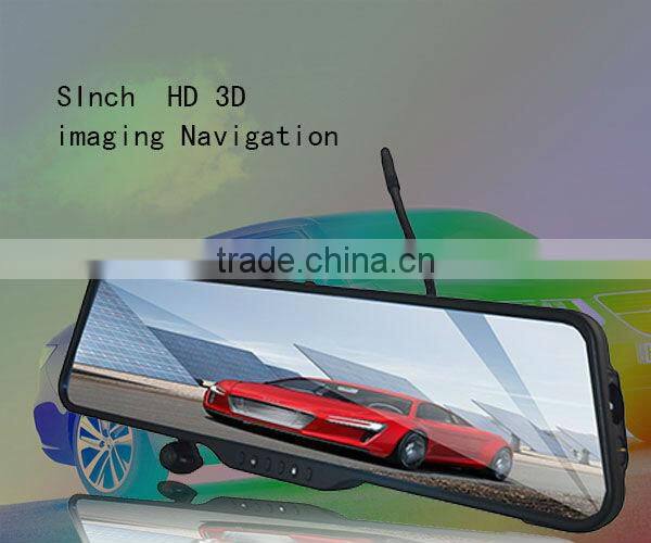 Android 4.0 WIFI Bluetooth GPS navigation waterproof wireless night vision wide angle car rearview ir camera