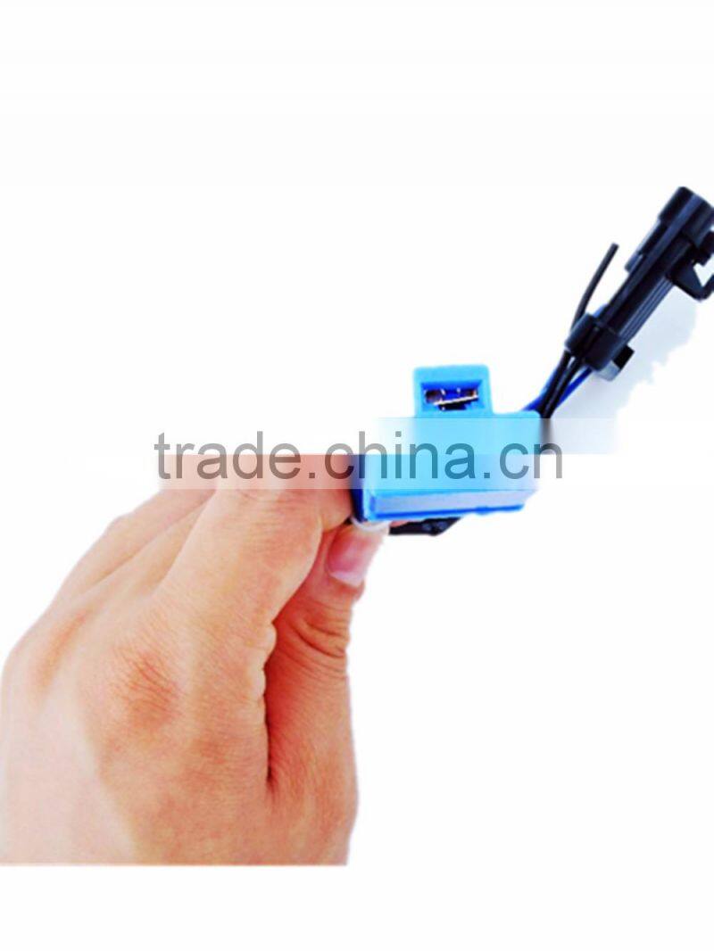 5-3/4 inch 7" LED Headlight Wire Harness Wiring Harness Adapter For 2014 2015 2016 Harley Davidso-n Daymaker