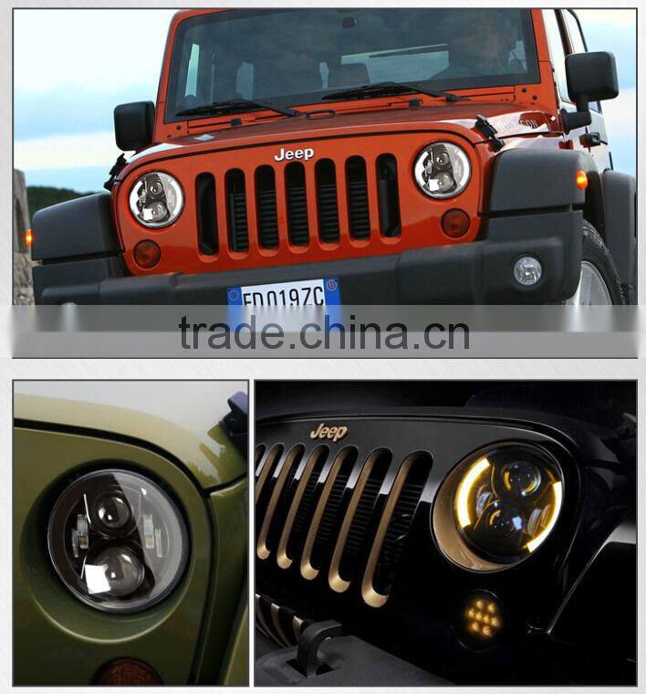 7" Led Harley Headlight Fit Street Glide, Electra Glide Ultra Classic ,Tri Glide Ultra, CVO Ultra Limited and Road King