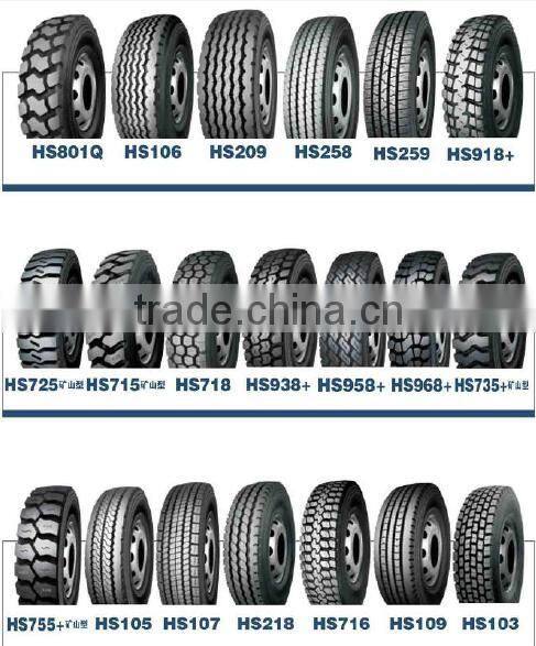 China TBR tyre 255/70R22.5, 265/70R22.5,275/70R22.5 good quality low price