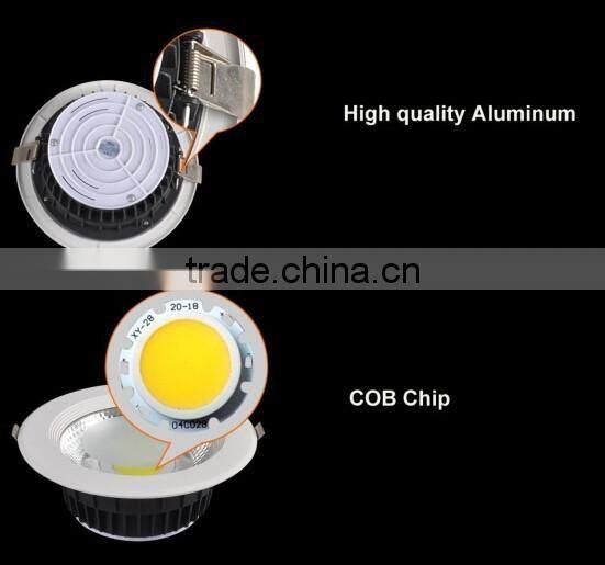 10W 15W 20W 30W COB led down light