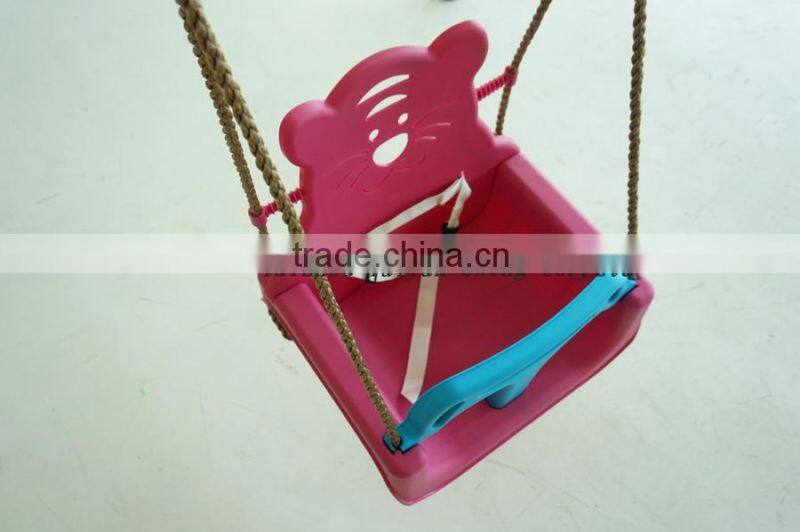 Playground colorful Plastic 3 in 1 Baby swing Seat