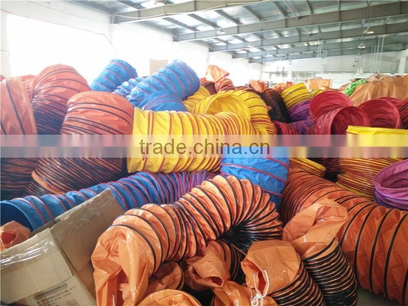 High quality waterproof 0.55mm thinkness PVC Agility dog tunnel