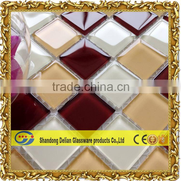 living room walll glass mosaic