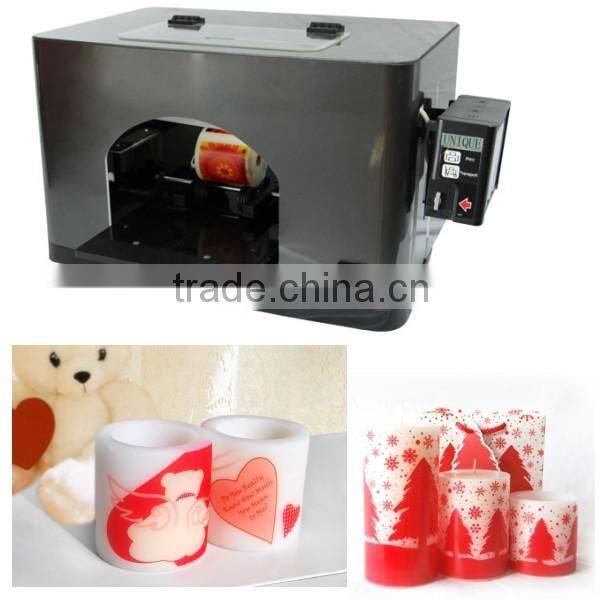 digital flatbed printer/candle printer