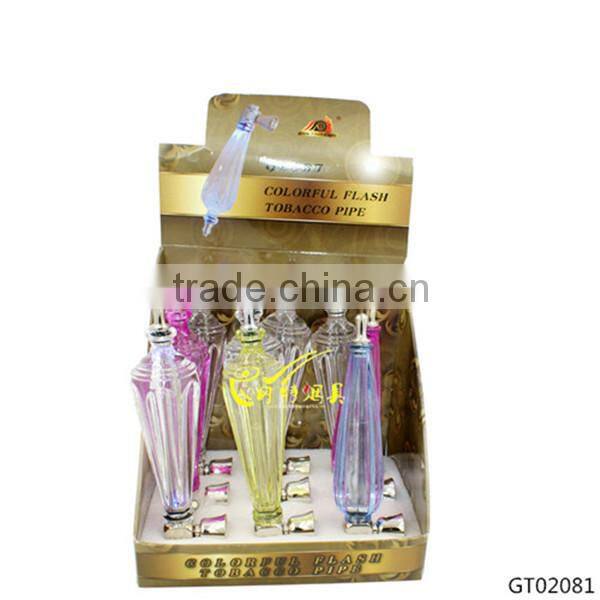 GTO20781 fancy newest Acrylic light smoking pipe