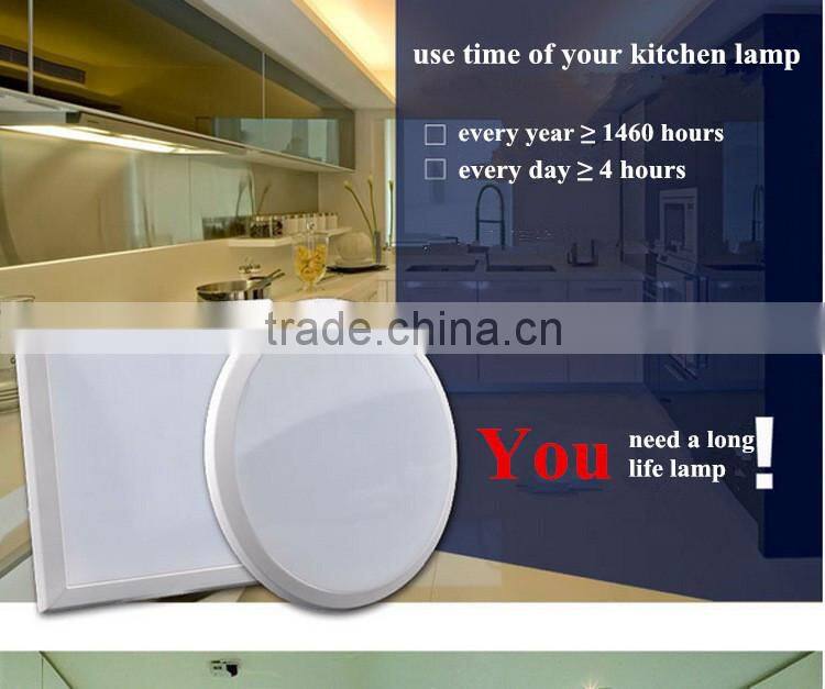 2015 New Design 18W Round/Square SMD 2835 LED Ceiling Panel Light