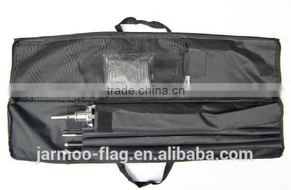 Various waterproof teardrop banners