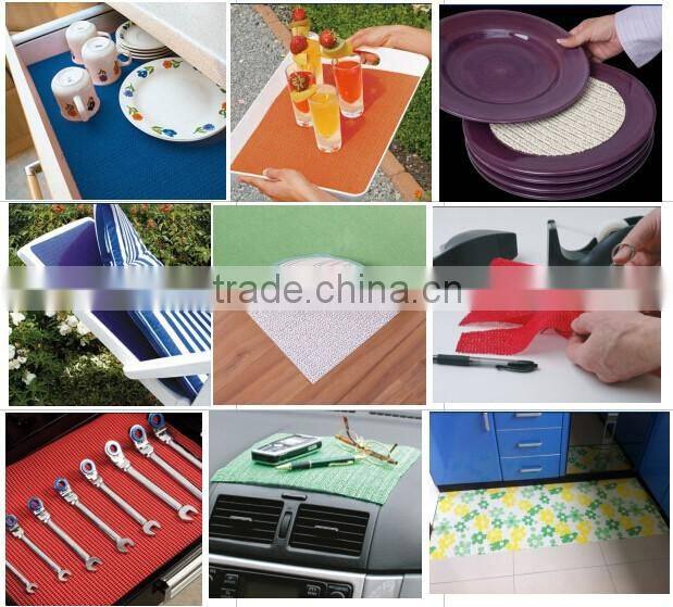 Cixi waterproof PVC non slip rug pad / high quality carpet underlay