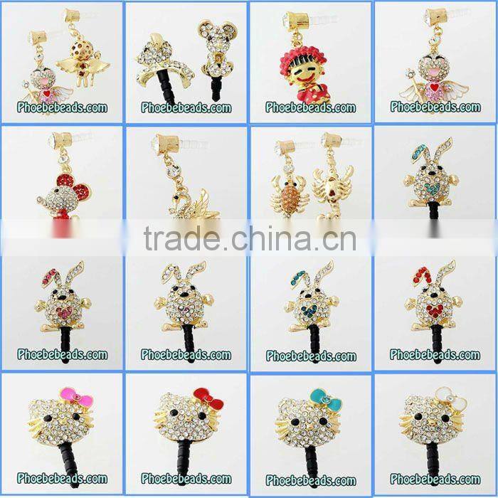 Alloy Rhinestone Connector Charms Wholesale Clay Pave Crystal Rhinestone Tube Beads Bar Jewelry Findings CTB-049