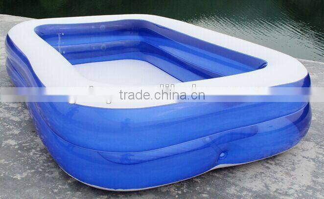 transparent plastic inflatable kid swimming pool family water pool