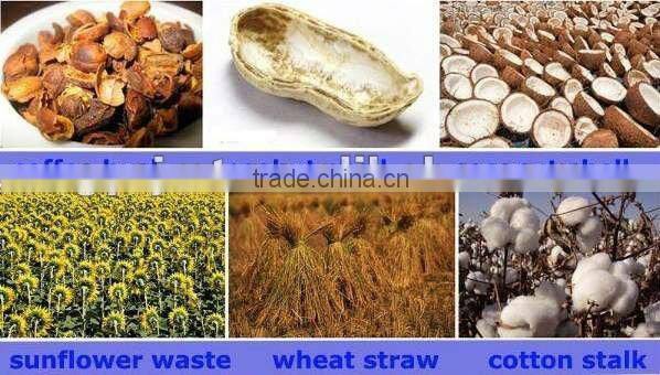 Hazelnut husk pellet mill