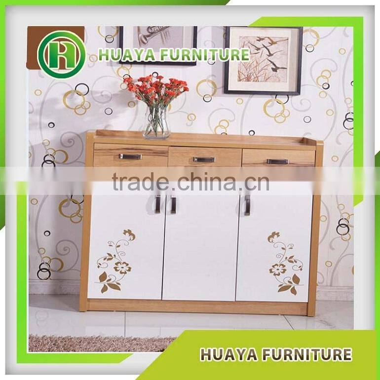 Factory Price Full length shoe cabinet with drawers