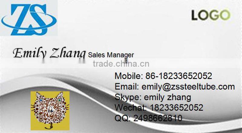 Cold Rolled ERW Welding Oval Shaped Steel Pipe with Prime Quality