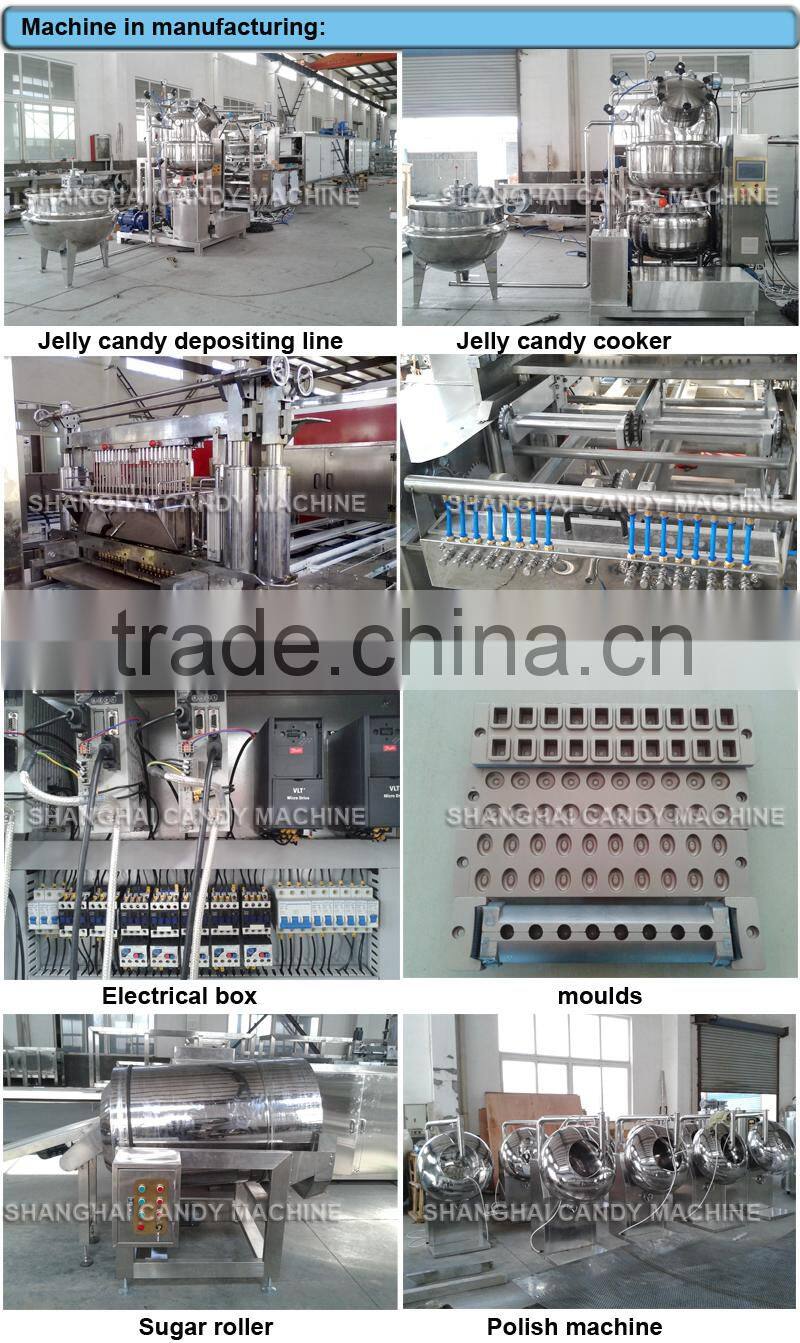 Shanghai factory price jelly bean candy machine by depositing