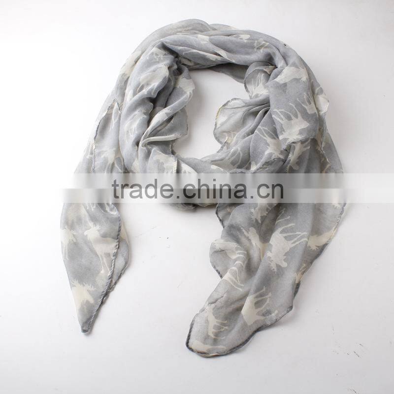 Wholesale Cheap Poly Chiffon Scarf,Lady Scarf,Fashionable gaze de paris scarf