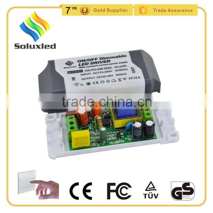 20w COB control light switch led dimmable driver in stock