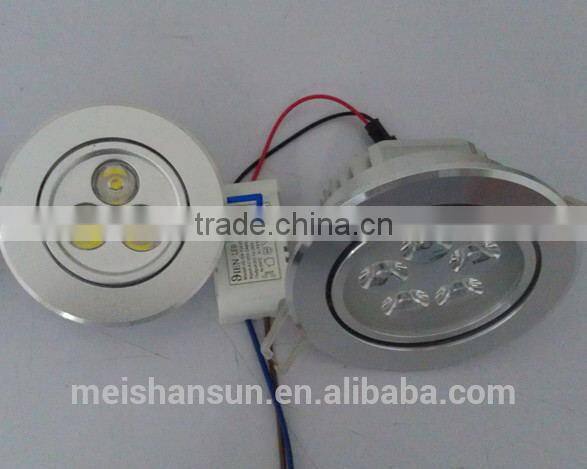 12w round embedded ceiling lamp with driver
