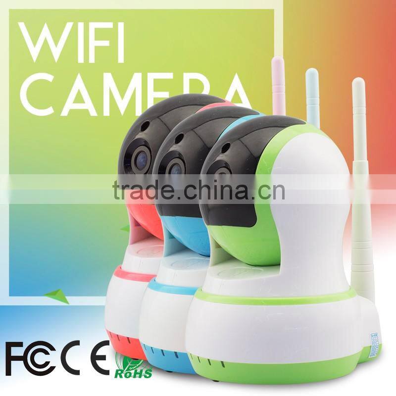 Cheap indoor home used onvif 3 color optional mini low cost hd wifi ip camera