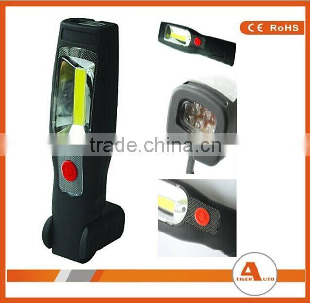 CE ROHS Foldable Li-ion battery COB Inspection Lamp LED Work Light