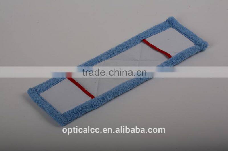 Easily replace microfiber mop cleaning cloth