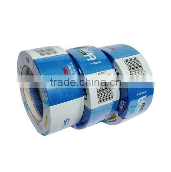 Wide-used crepe paper tape for masking