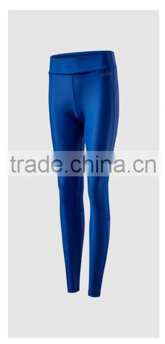 2016 wholesale OEM men's fitness compression pants/running pants/spandex pants