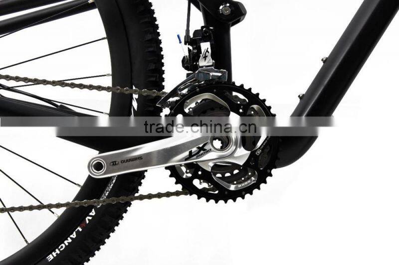 Durable Stiffness 29er Full Suspension MTB Frameset, Full Suspension Carbon 29er Mountain Bike Frame AG186