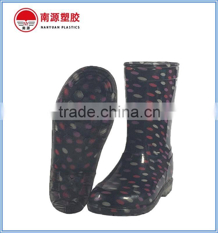 Children fashion rain boots with all kinds patterns