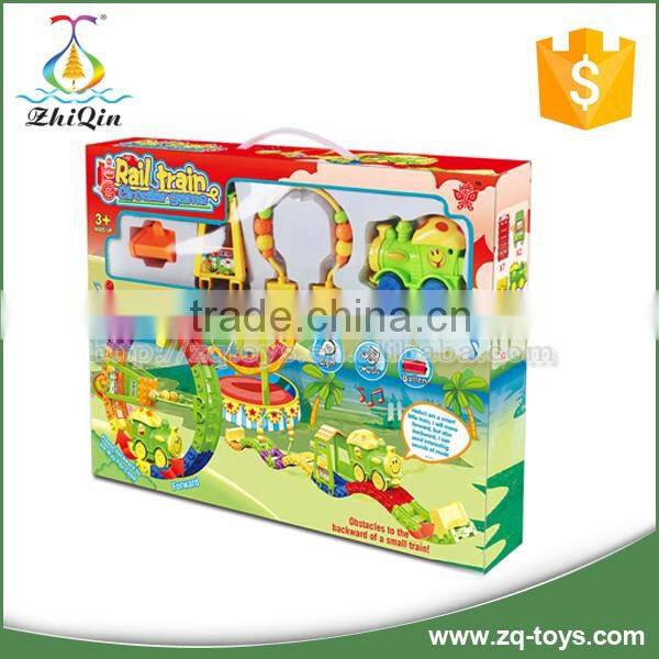 High quality electric plastic toy train tracks for wholesale