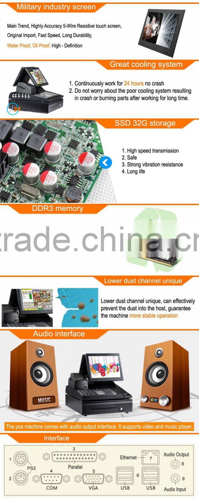 Pos Manufacturer All In One Pos System With Restaurant Pos Software IPOS08