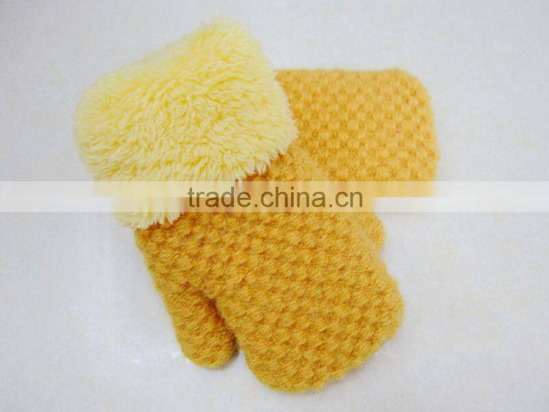 fashional 100% acrylic jacquard magic gloves of children glove