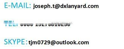 Wholesale Fashionable Polyester Mobile/Cell Phone Lanyard With Badge Reel