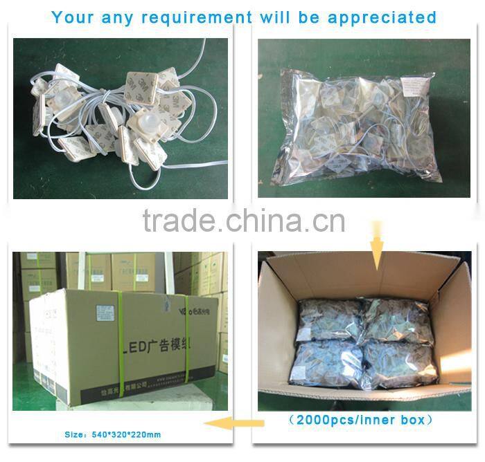 Top quality high power led modules with different beam angle lens, 3 years warranty