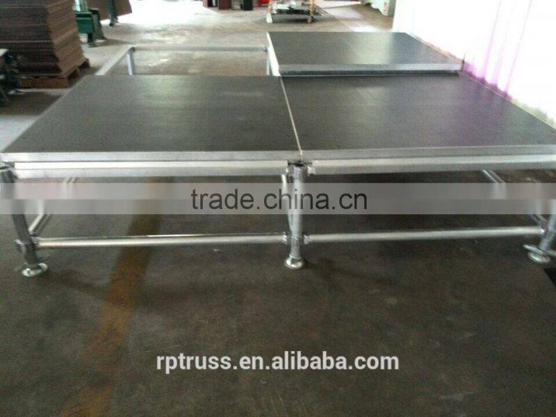 Hot selling RP portable stage with backdrop