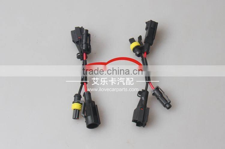 2pcs AMP To small KET Connector Adapter,HID Conversion Cable Adapter Plug&Play Harness